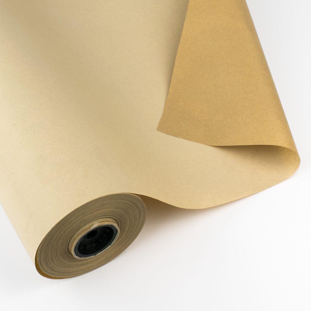 Papel de Regalo Kraft - Fondo Beige