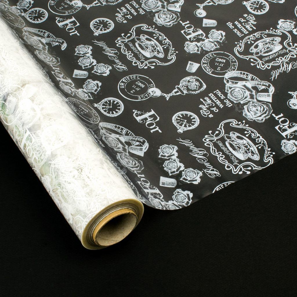 Papel de Regalo Polipropileno Transparente - Vintage